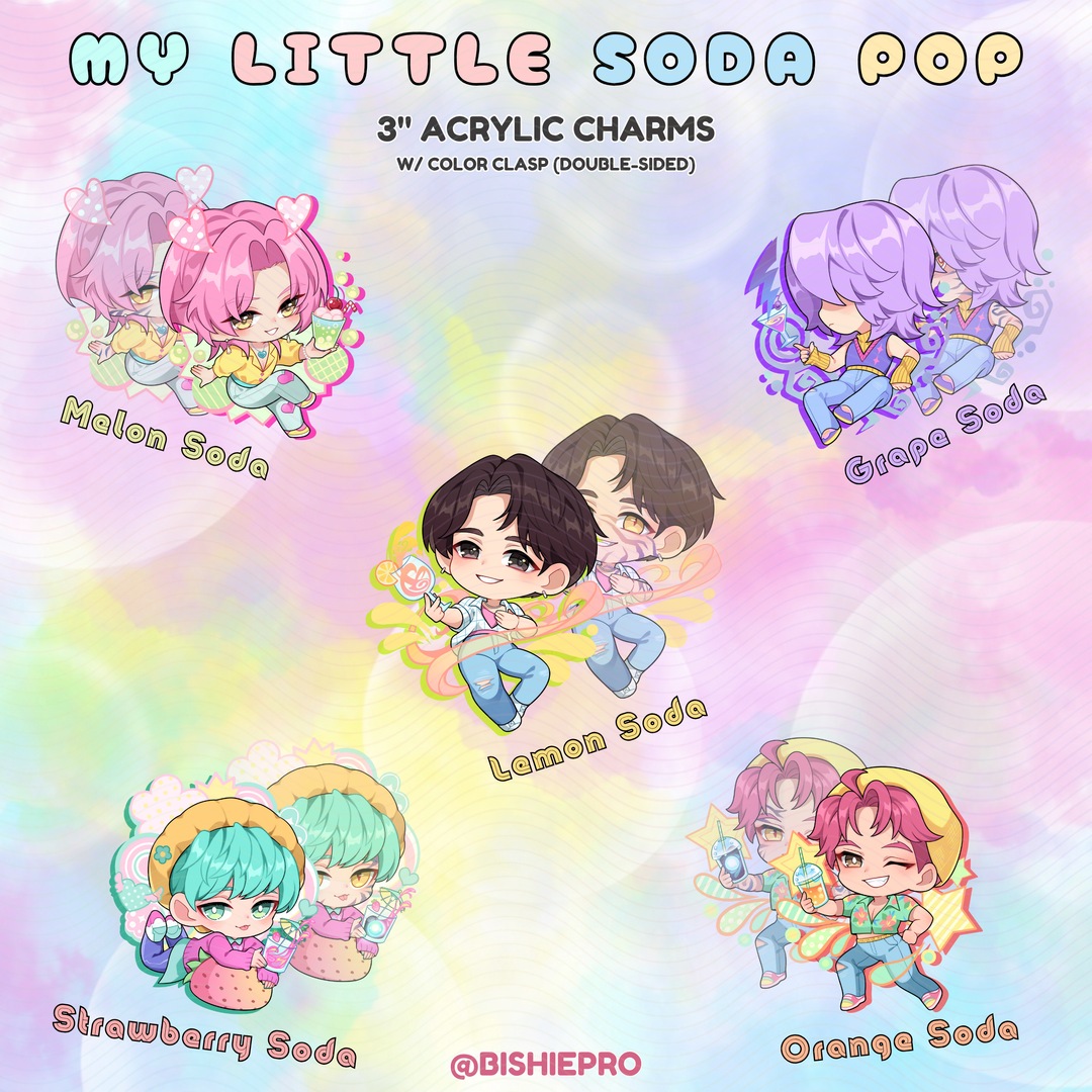 My Little Soda Pop Charms