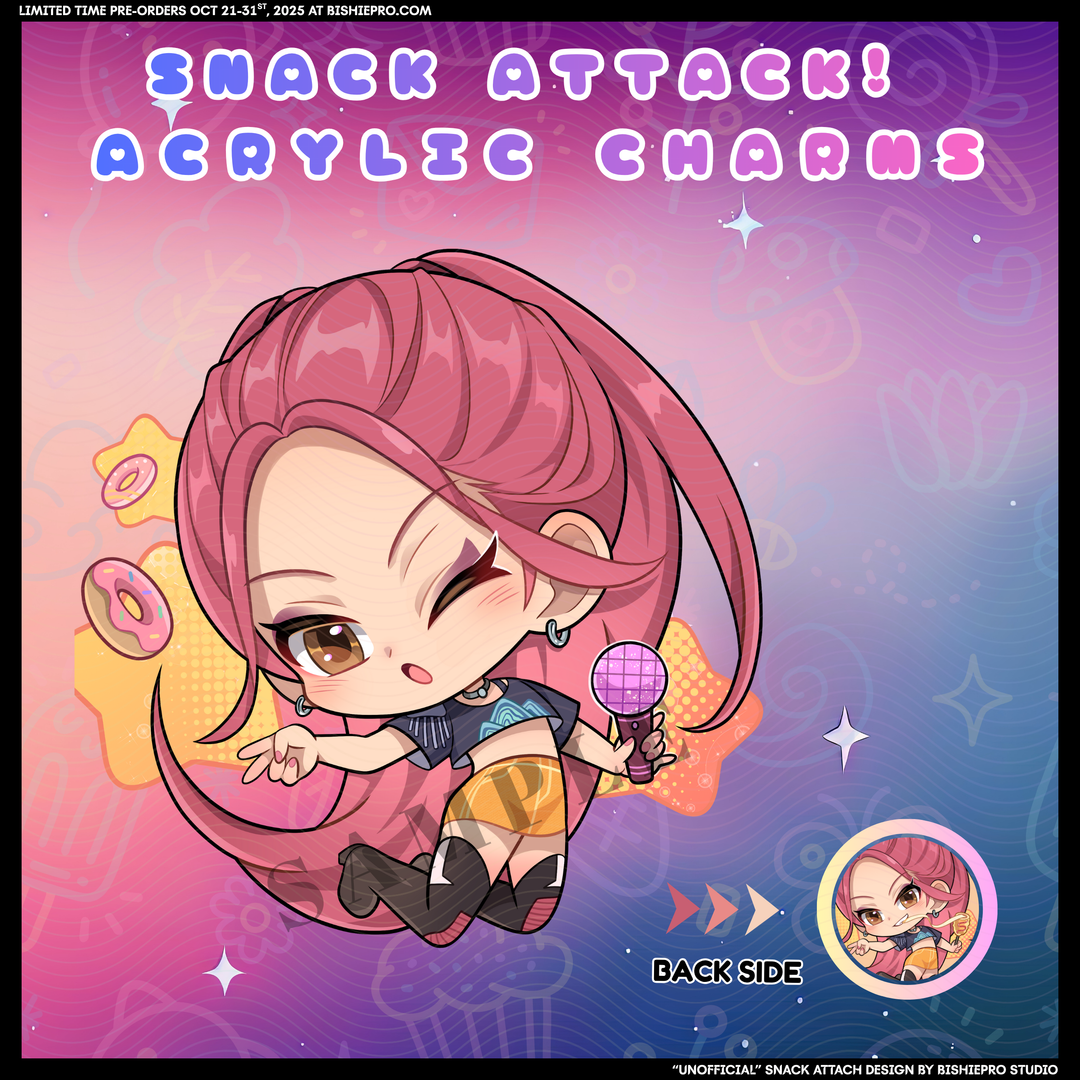 Snack Attack! Acrylic Charms