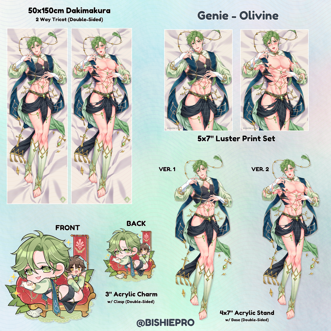 Genie Olivine Dakimakura