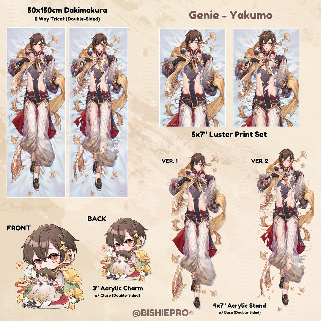 Genie Yakumo Dakimakura
