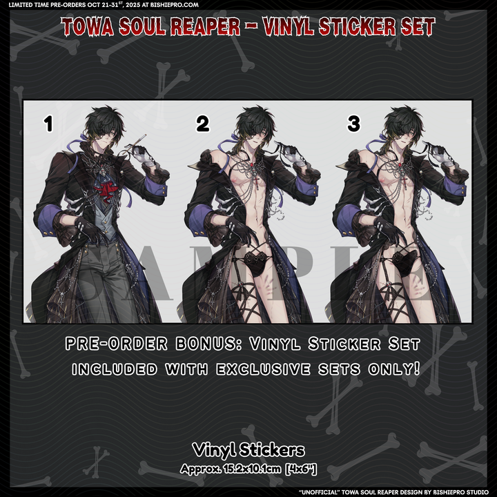 Soul Reaper Vinyl Sticker