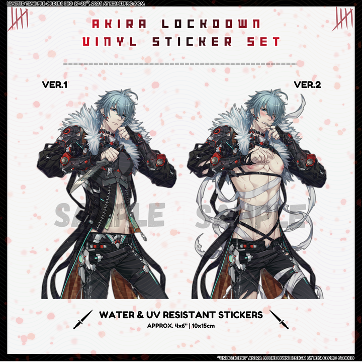 Lockdown Vinyl Sticker