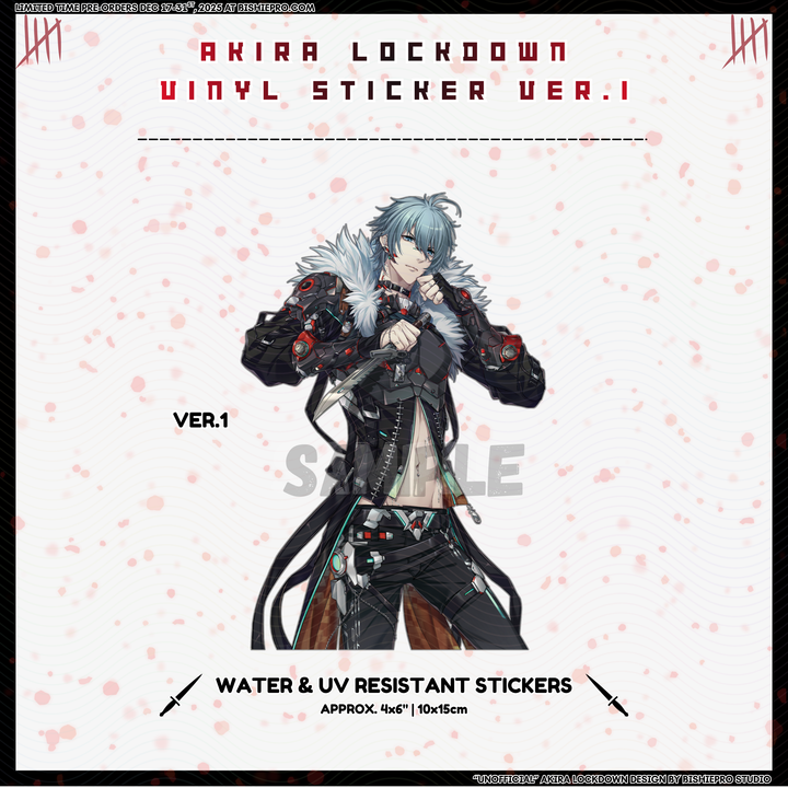 Lockdown Vinyl Sticker