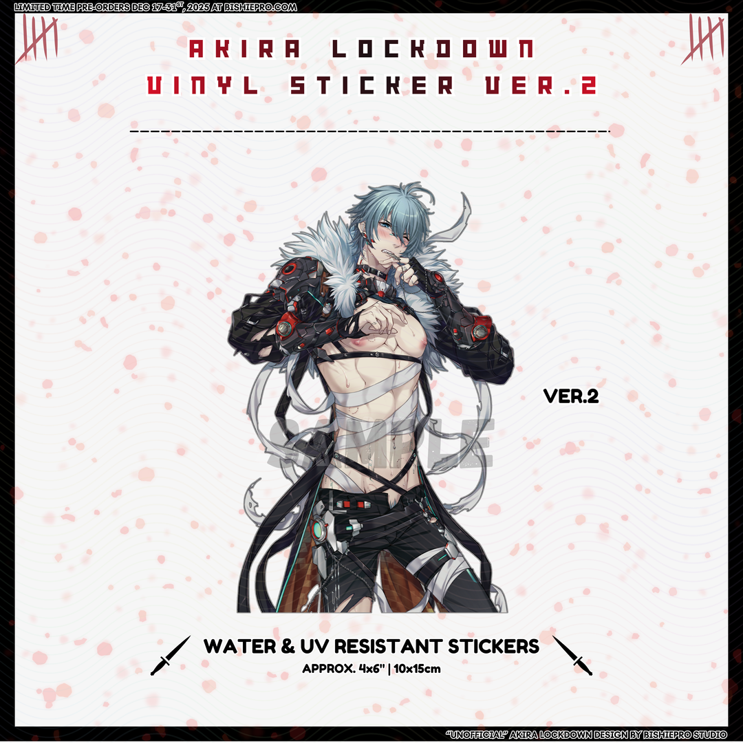 Lockdown Vinyl Sticker