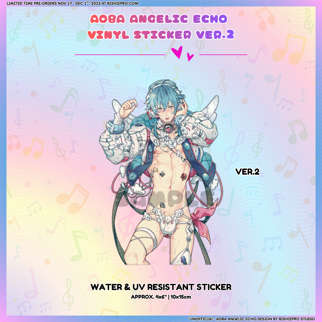 Angelic Echo Vinyl Sticker