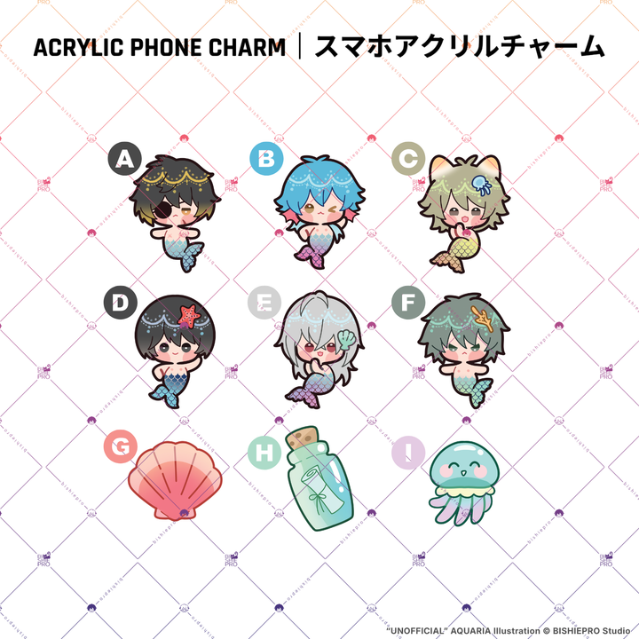 AQUARIA - SHAKER &amp; PHONE CHARM