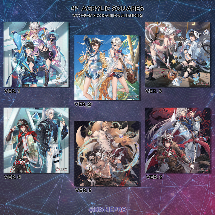 VLOVED Acrylic Keychains