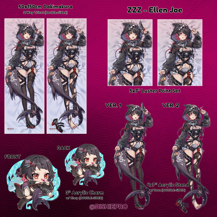 ZZZ Ellen Joe Dakimakura